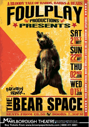 Bear-Space-Yellow-Poster-3